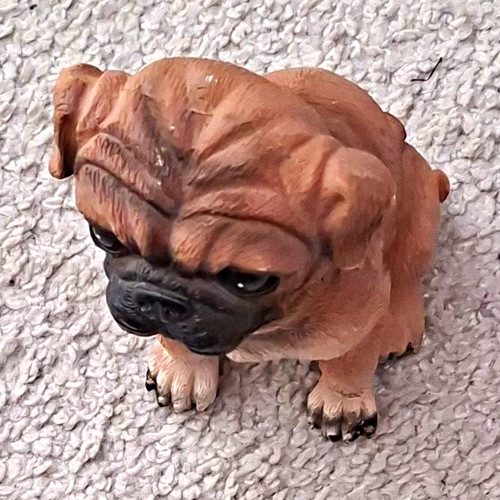 Mops hunde figur dekofigur - mops,
