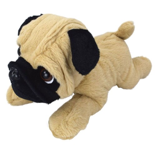 Liegender mops 29cm plüsch - 29cm,