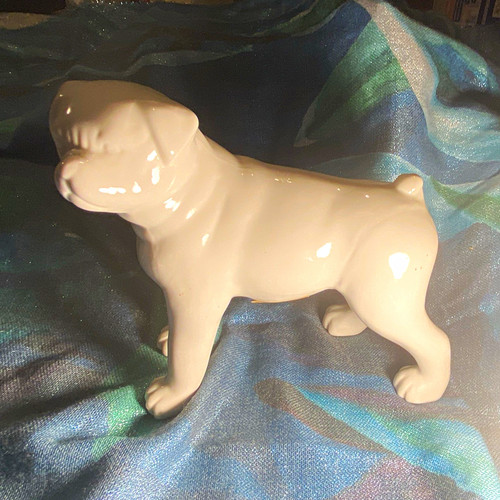 Keramik porzellanfigur hund - keramik/porzellanfigur,