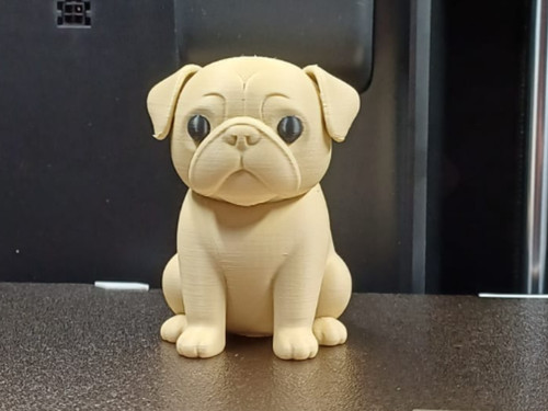Niedlicher mops welpe figur - mops-welpe,