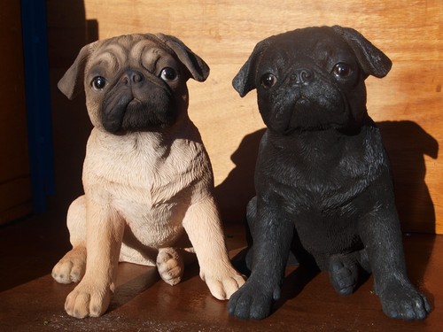 Mops deko figur welpe - welpe, hund