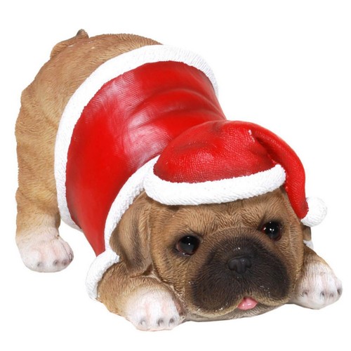 Weihnachts mops auffordernd - weihnachts,