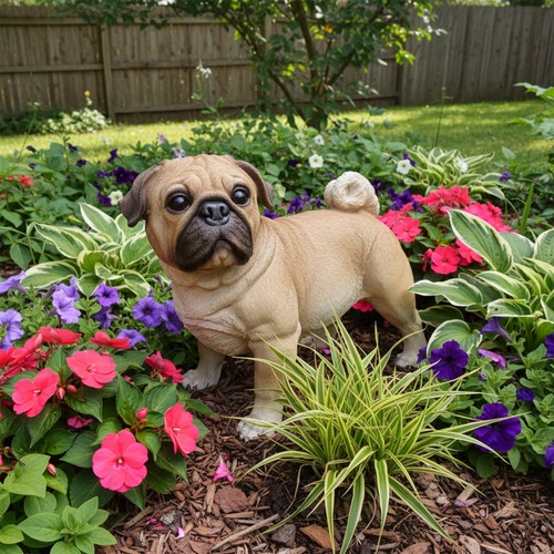 Mops figur wie echt - figur,