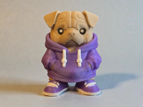 Mops bruno streetwear - bruno, figur