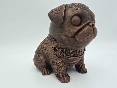 Mops schmuckstück figur deko - figur,