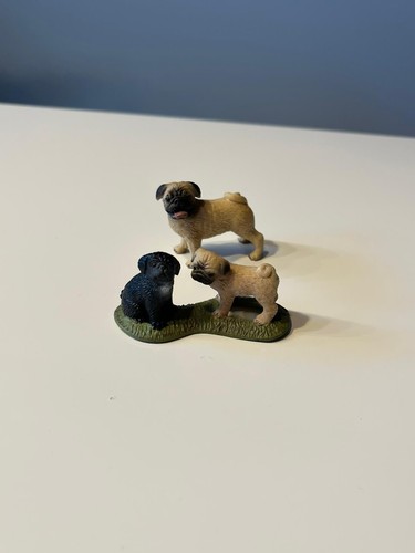 Schleich mops familie stück - mops,